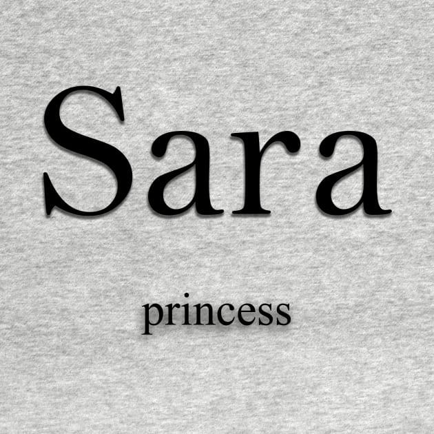 Sara Name meaning by Demonic cute cat